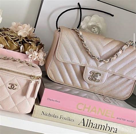 chanel 17b rose gold mini|Chanel mini bags.